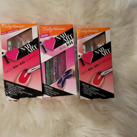 Sally Hansen Makeup Sally Hansen I Love Nail Art Brush Kit X 2 And